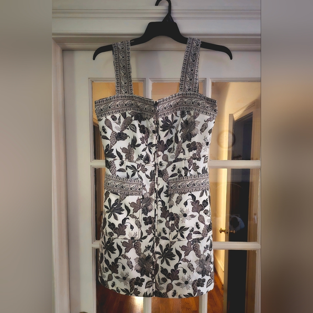 Floral Print Dress with Straps